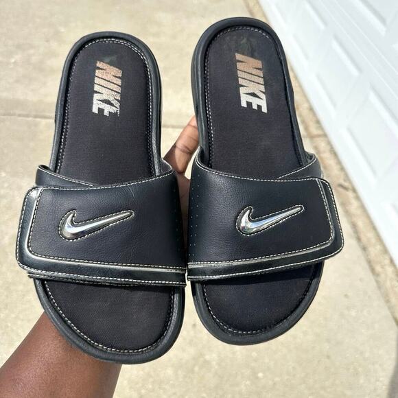 Nike Comfort Slide 2 Men’s Sandals Black size 8 - Picture 6 of 17